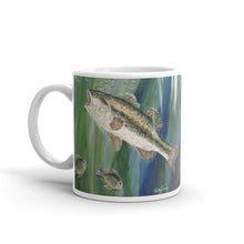 "Largemouth Bass Mug" by Ricky Trione "Perfect for Bass Fishermen!"