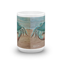 "Blue Crab Mug" by Ricky Trione printed on Mug