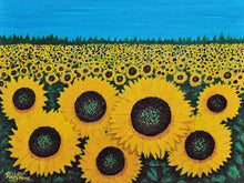 "Jacy's Sunflowers"  by Ricky Trione  "Canvas Prints, Gallery Wrapped"