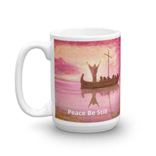 "Peace Be Still!" by Ricky Trione, Mark 4:39  (Printed on High Quality Mugs)