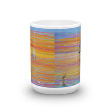 "Mobile Middle Bay Lighthouse Sunsets" by Ricky Trione, Printed on Mug