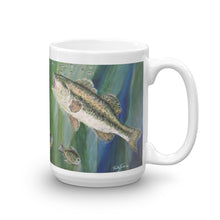 "Largemouth Bass Mug" by Ricky Trione "Perfect for Bass Fishermen!"