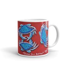 "Choose Your Battles!" by Ricky Trione, printed on Mug