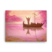 "Peace Be Still!" by Ricky Trione  Printed on Gallery Canvas  Mark 4:39